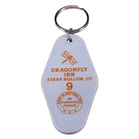 Dragonfly Inn Key Ring Motel Gilmore Girls - Picture 1 of 1